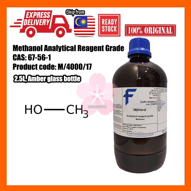 Methanol, 2.5 l, CAS No. 67-56-1, Blotting-Reagenzien