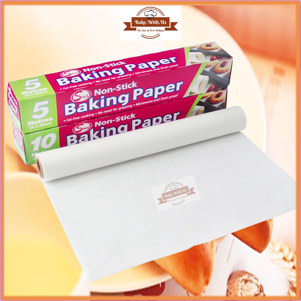 5M 10M Baking Paper Parchment Paper Rectangle Baking Sheets for Bakery BBQ