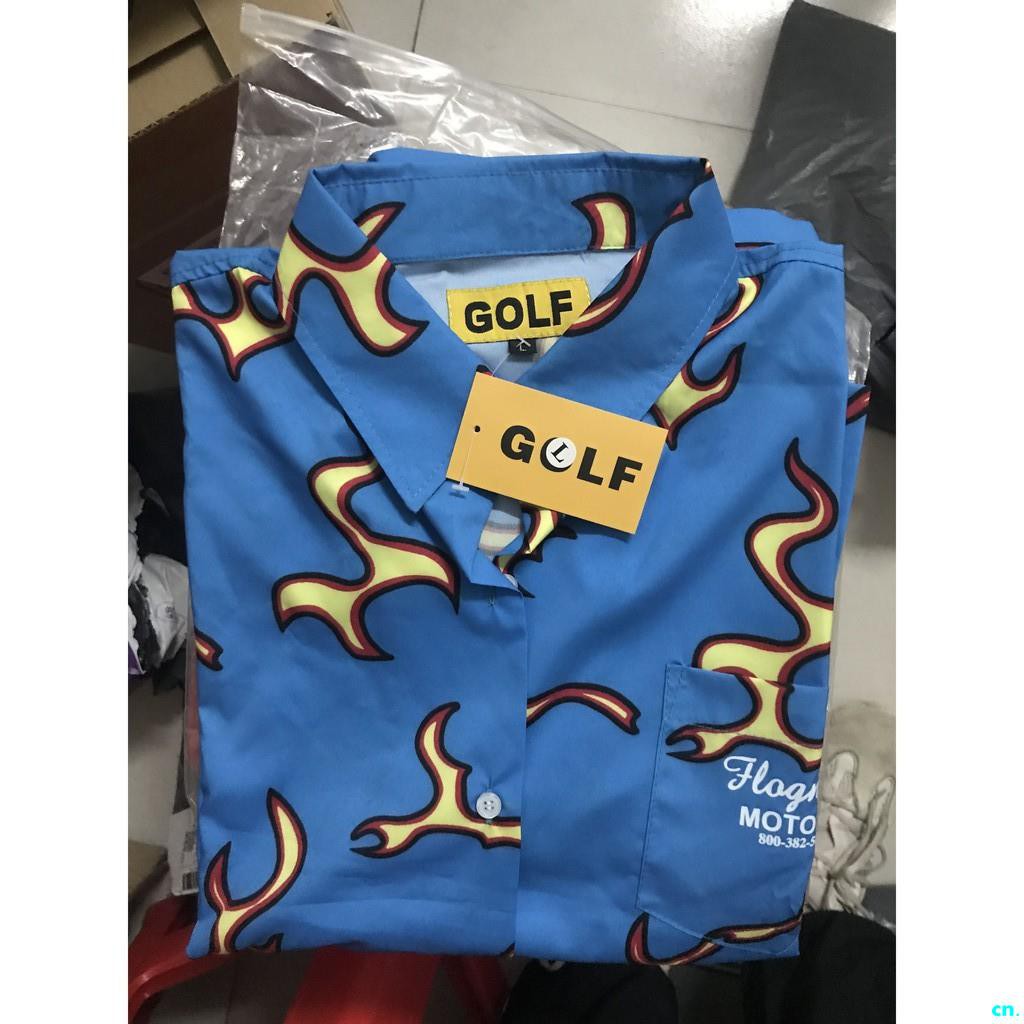 Flame store golf shirt