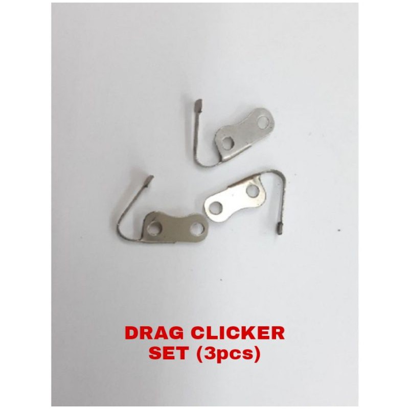 Drag clicker for most spinning reel