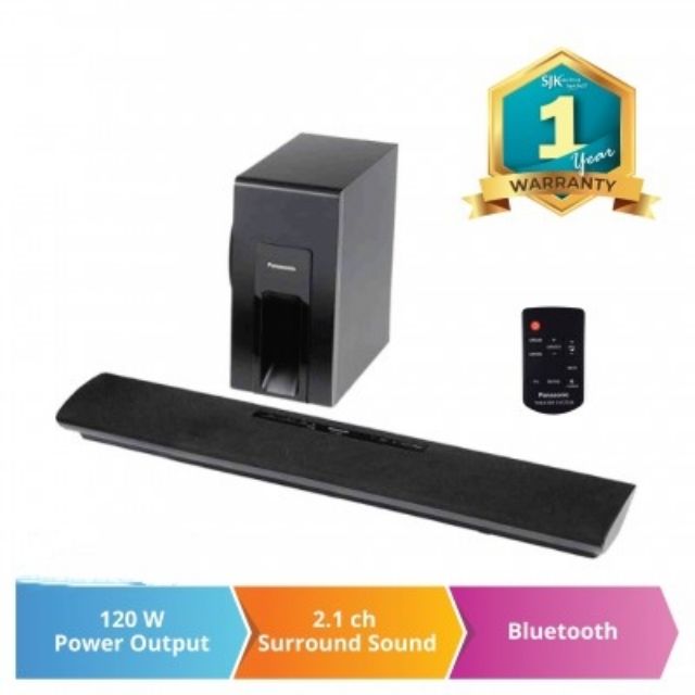 Soundbar best sale panasonic 120w