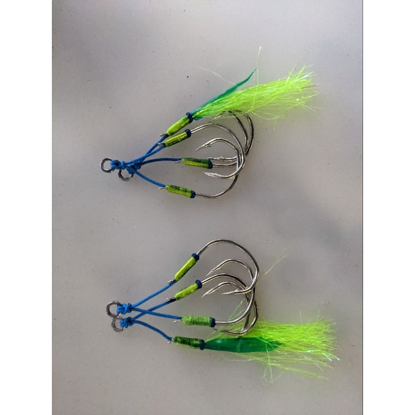 solid.hook micro jigging assist hook