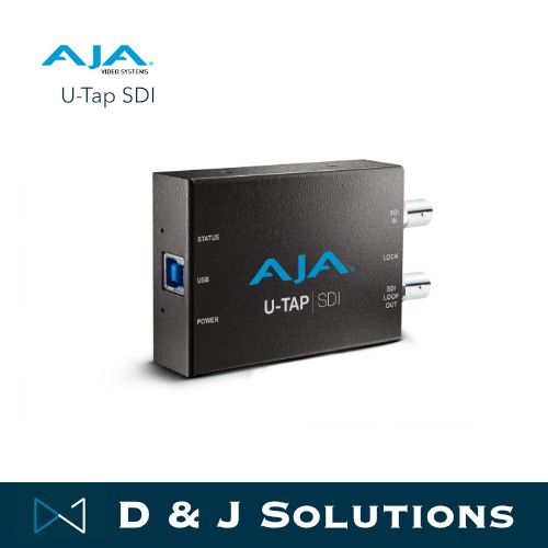 Video Capture Card AJA U-Tap SDI USB3.0 Powered 3G-SDI Capture