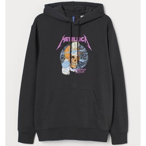 Metallica sweatshirt online h&m