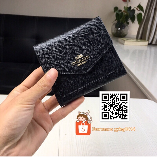 Coach mini discount black purse