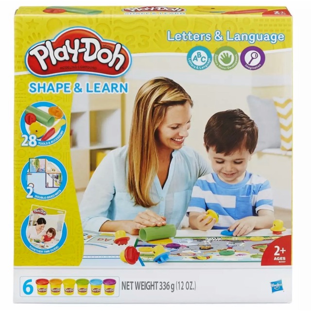 Play doh shape and hotsell learn letters