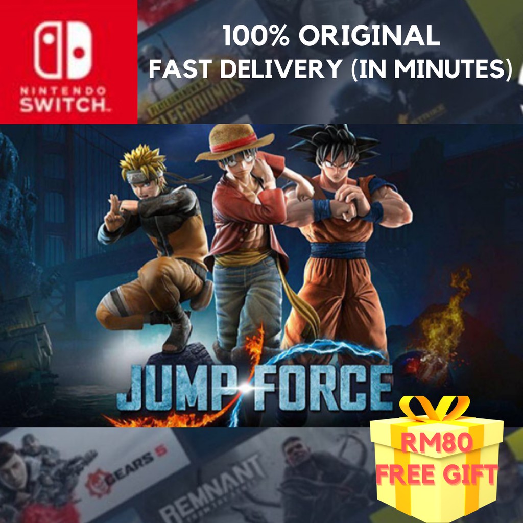 Jump force nintendo switch 2024 eshop