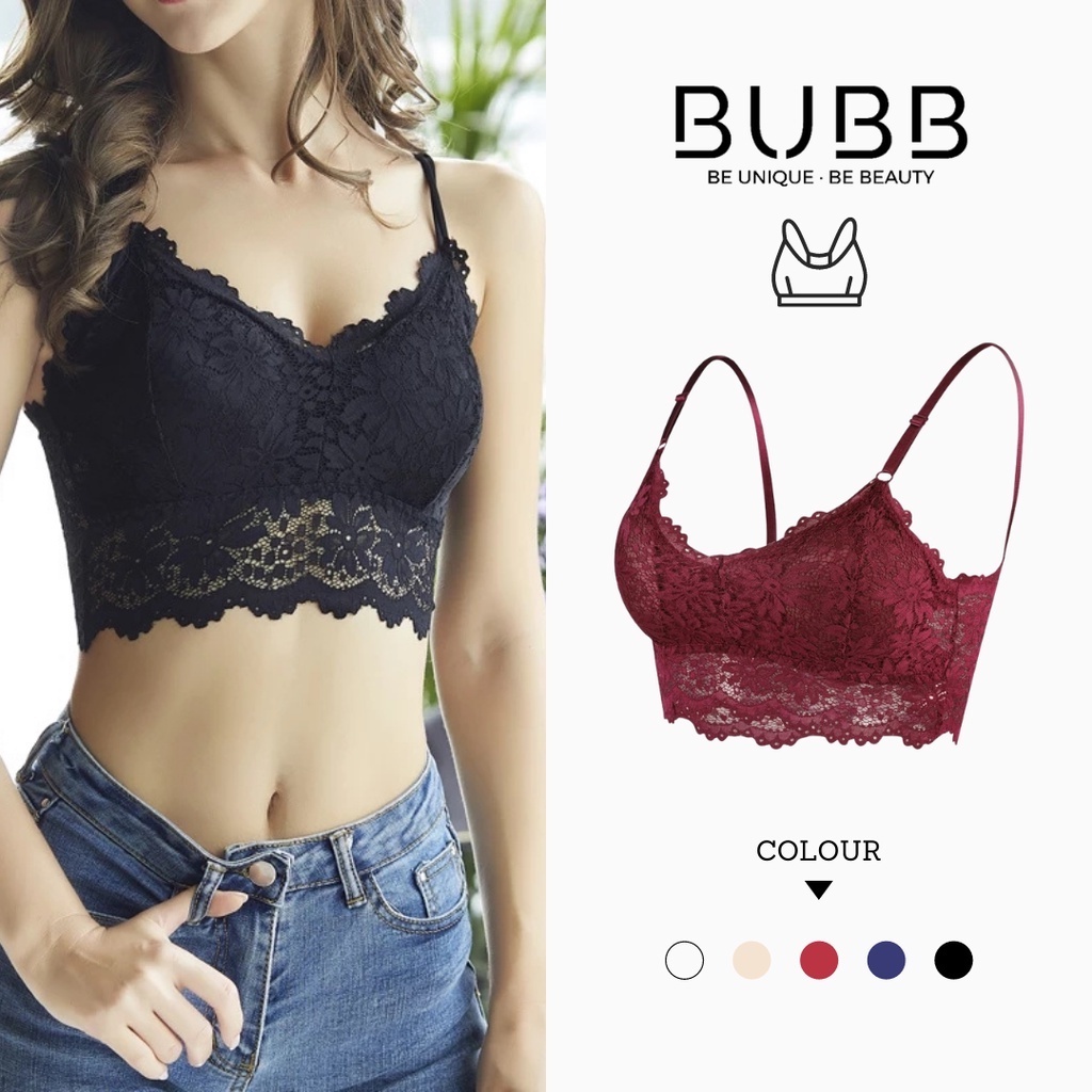 GARMONY Lace Bralette ,Adjustable Strap Fashionable Crop Top Style Padded Lace  Tube Bra Women Cami Bra Lightly Padded Bra - Buy GARMONY Lace Bralette  ,Adjustable Strap Fashionable Crop Top Style Padded Lace