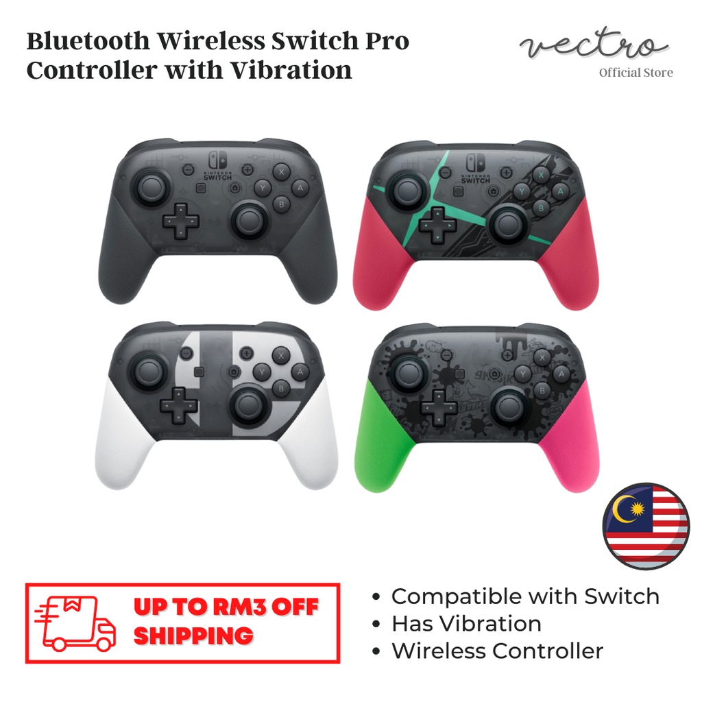 Nintendo switch pro clearance controller vibration