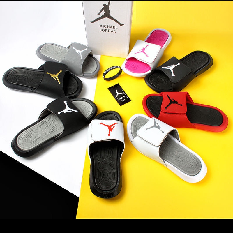 Student Sandals Men and Women Popular Logo Couple Sandals Air