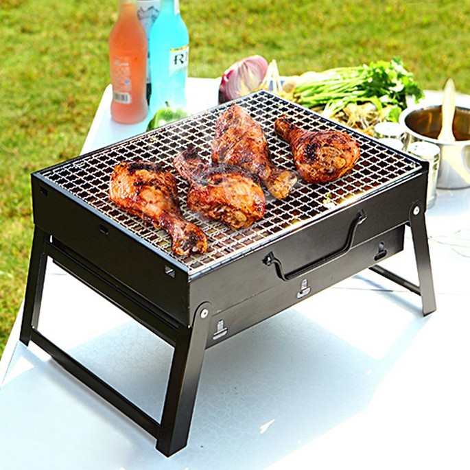 Portable 2024 bbq stand