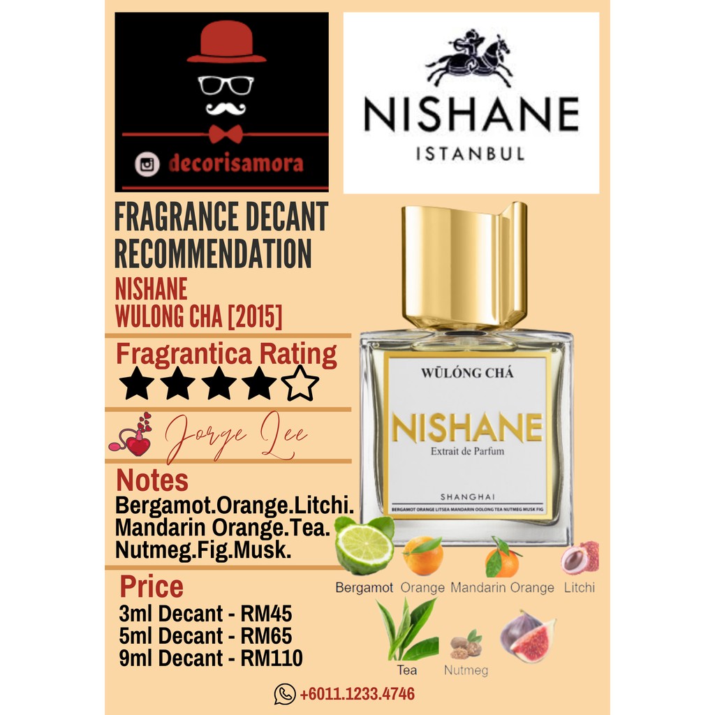 Nishane Wulong Cha - Perfume Decant | Shopee Malaysia