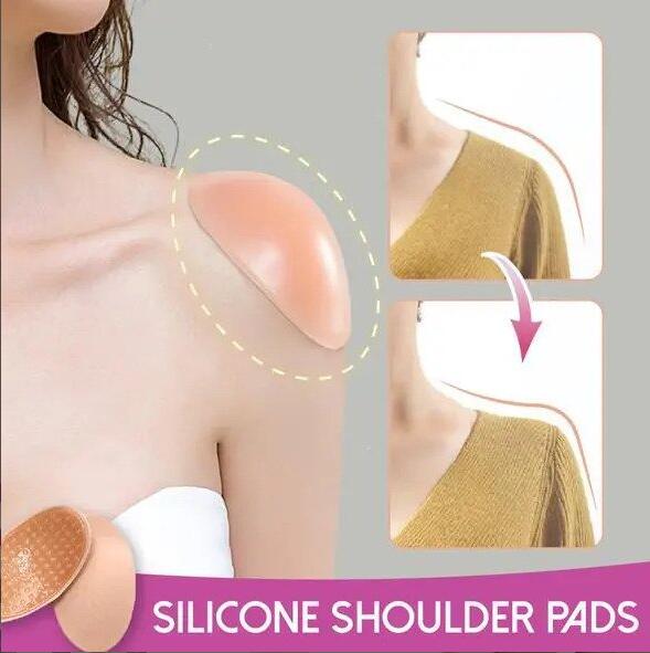 4pairs Shoulder Pads For Womens Clothing Silicone Shoulder Pads For Dresses  Pads Shoulder Soft Reusable Shoulder Push-Up Pads Enhancer Shoulder Pads H