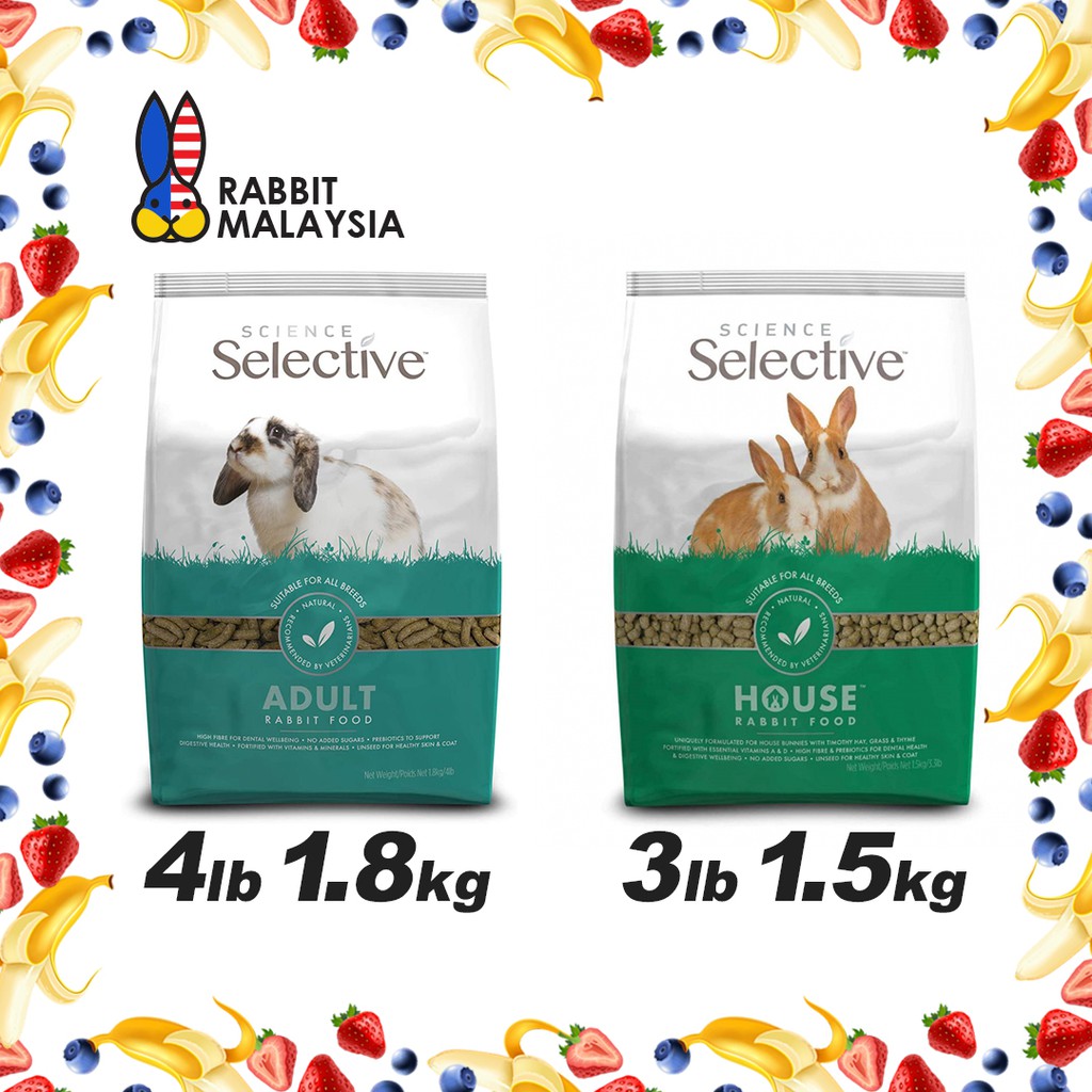 Supreme science selective on sale rabbit 10 kg