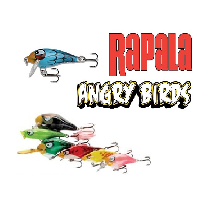 Rapala Angry Birds Kids Fishing Tackle Bag