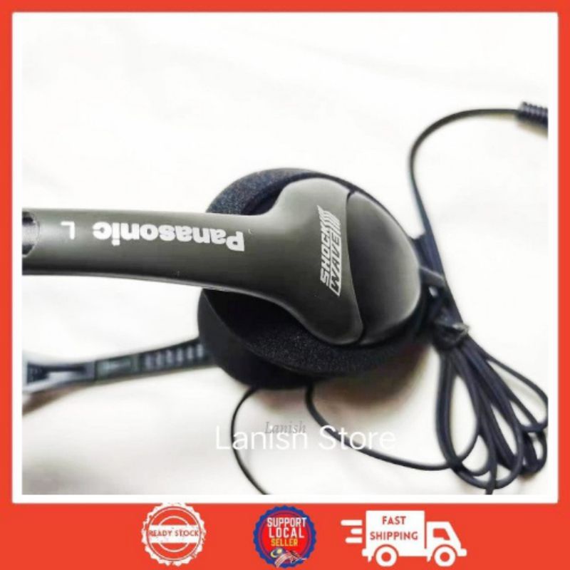 Panasonic shockwave online headphones