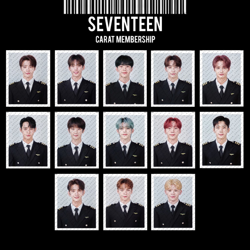 大阪公式店 SEVENTEEN CARAT MEMBERSHIP KIT 2020 5期 - CD