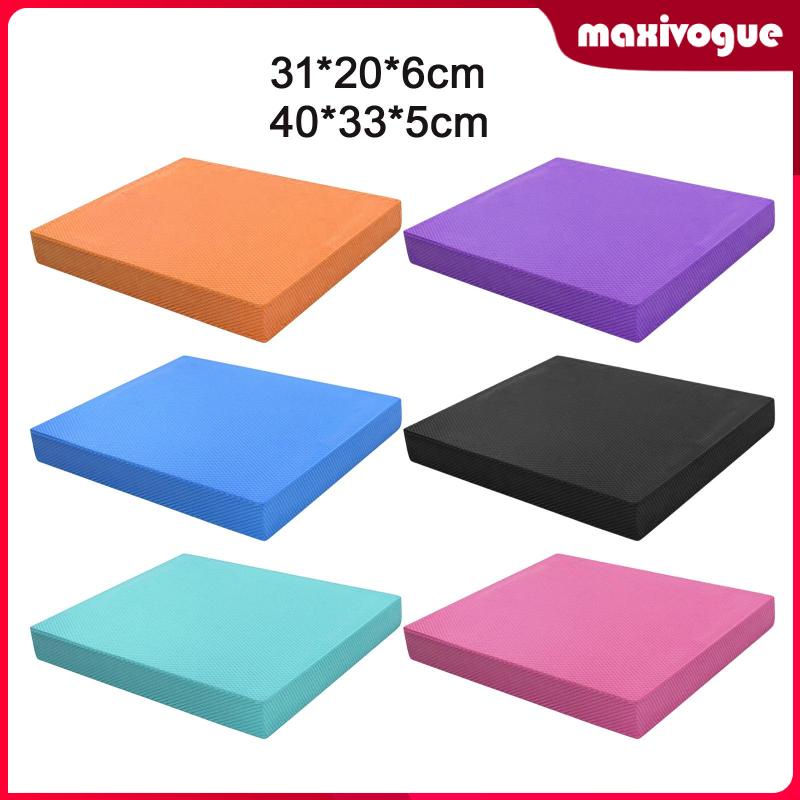 Soft balance pad tpe yoga mat foam exercise pad thick balance cushion fitness  yoga pilates balance board for physical therapy