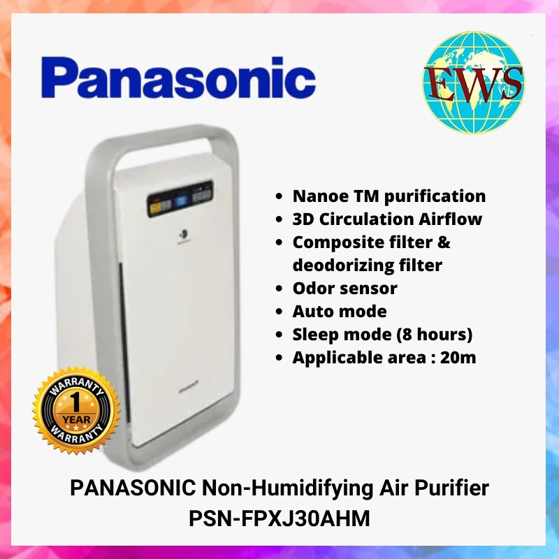 Panasonic air outlet purifier fpxj30ahm