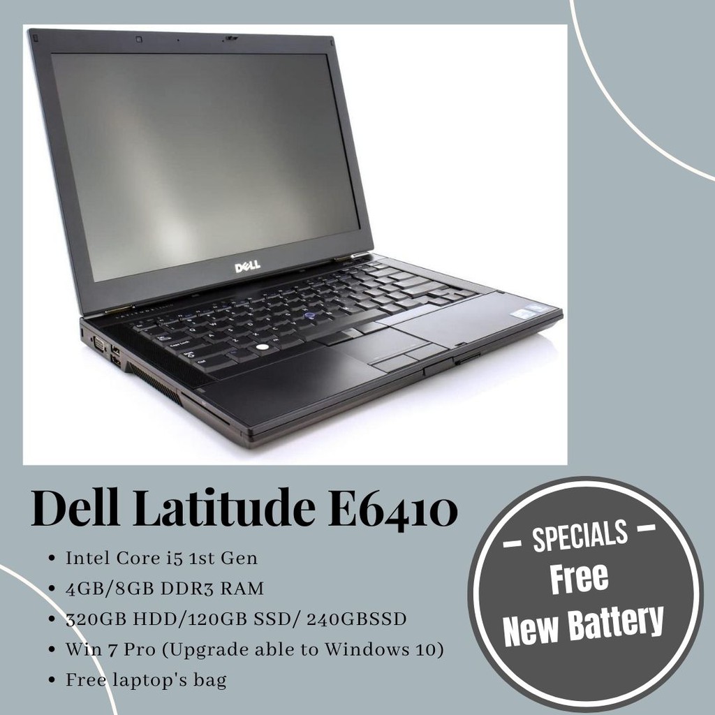 Dell latitude sale e6410 ssd