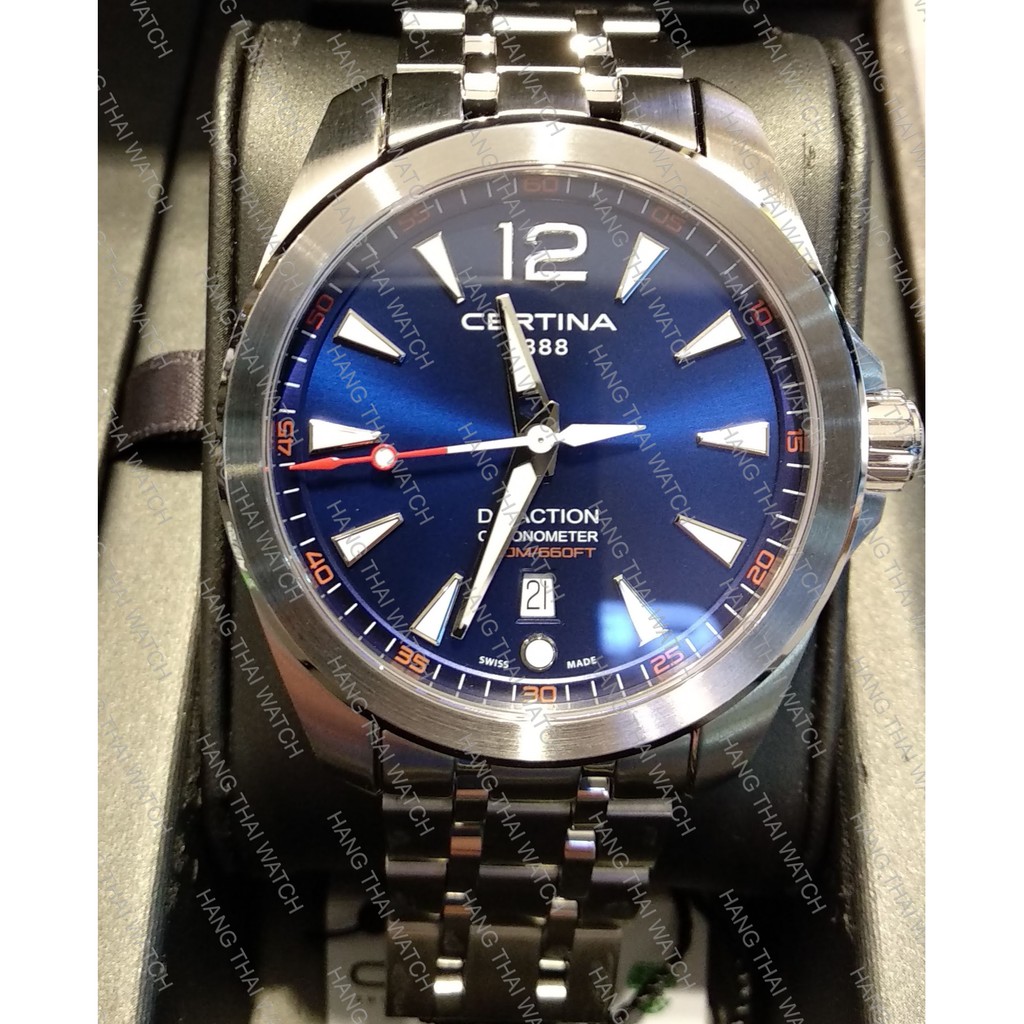 Certina ds outlet action blue dial