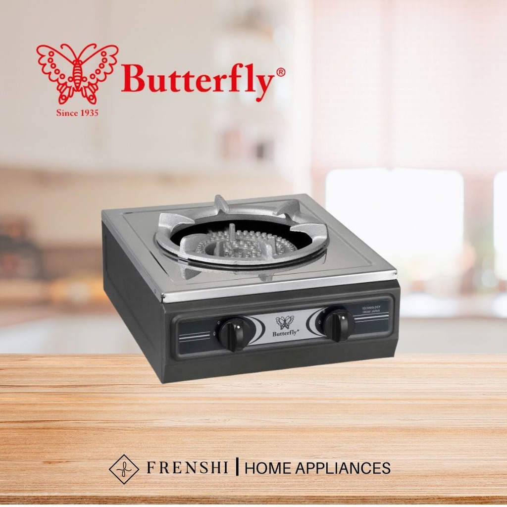 Butterfly single burner on sale gas stove