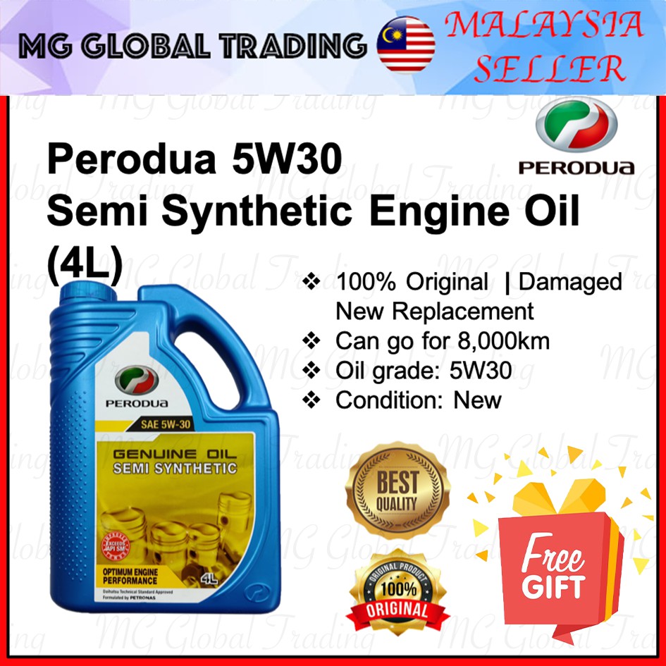 Kuching Car Care Sdn Bhd PERODUA SEMI SYNTHETIC ENGINE OIL, 49% OFF