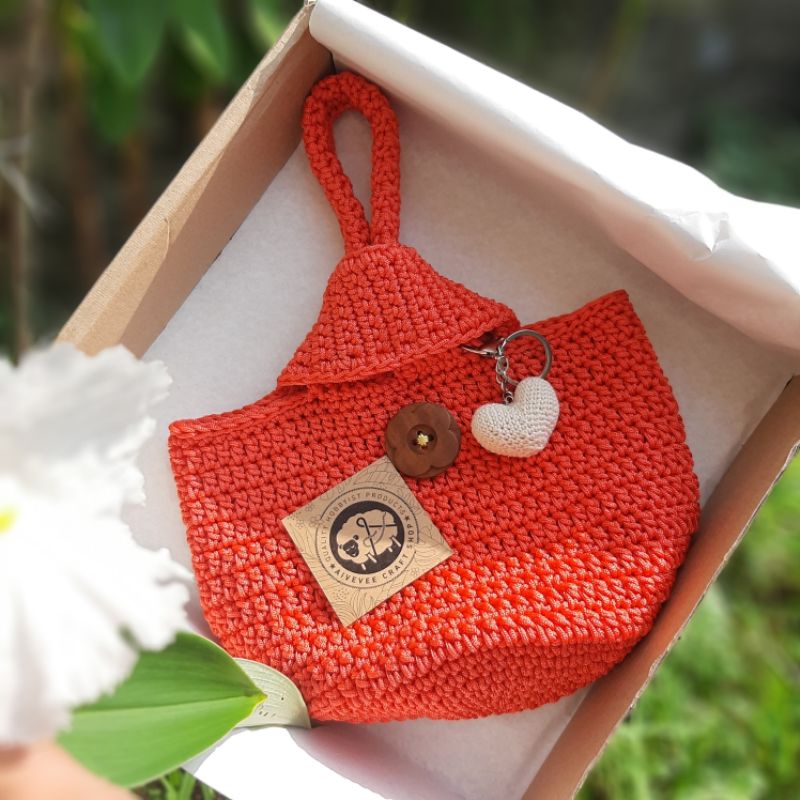 Aivevee Japanese Knot Bag Crochet Shopee Malaysia