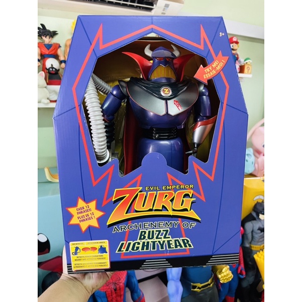 Disney Pixar Toy Story Evil Emperor Zurg Talking Robot Toy Action Figure