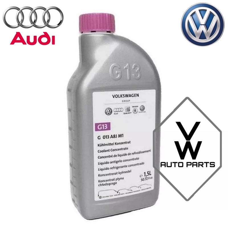 2 Liter Kühlmittel Fertigmischung G12 evo (G13) Audi VW G12E050A2