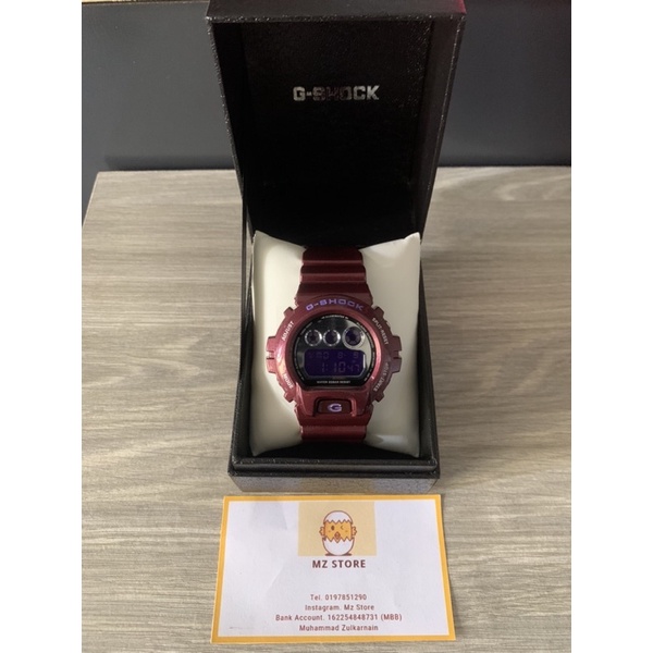 Original DW6900 SB4 CASIO G SHOCK watch CRAZY COLOUR