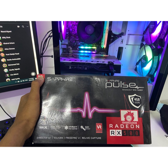 Rx 580 4gb on sale pulse