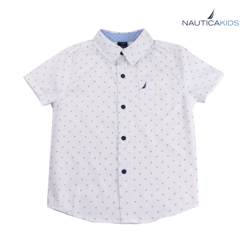 Nautica Kids Boy Short Sleeve Woven Shirt 03-800026