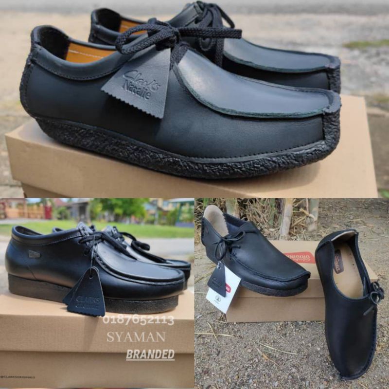 Clarks lugger outlet black