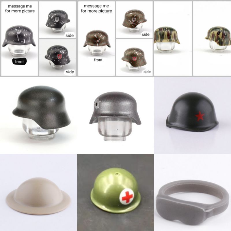 Lego store ww2 helmets