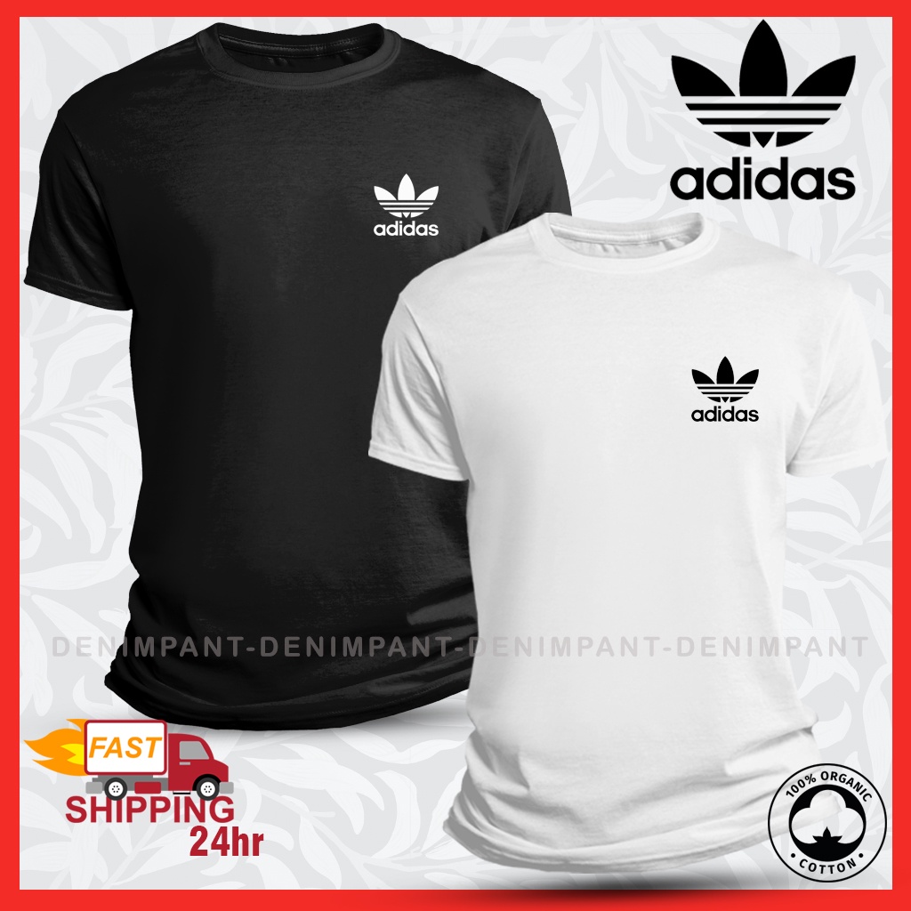 50% GILA SALE !] BAJU ADIDAS T SHIRT UNISEX SEJUK LELAKI/PEREMPUAN LENGAN PENDEK 100% COTTON STREETWEAR | Shopee Malaysia