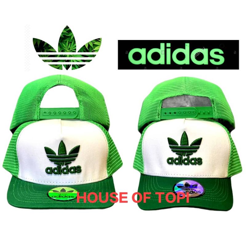 Green adidas clearance hat