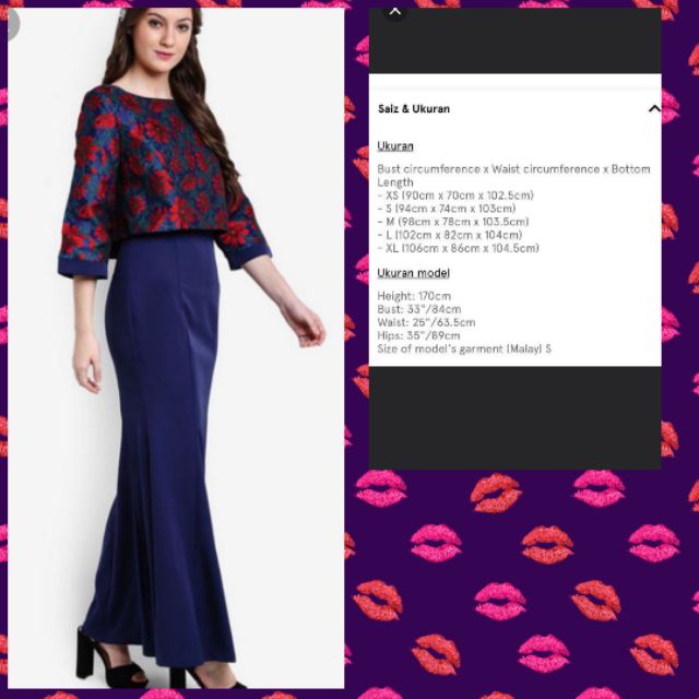 Zalia Double Layer Jacquard 1 Piece Dress Shopee Malaysia