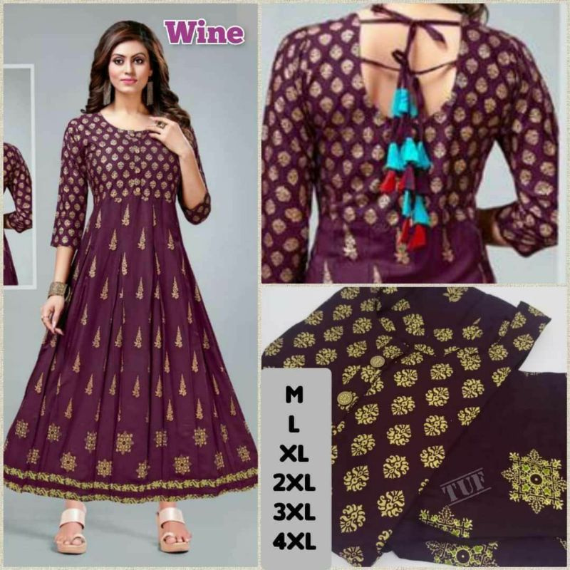 Kurti neck outlet and baju design