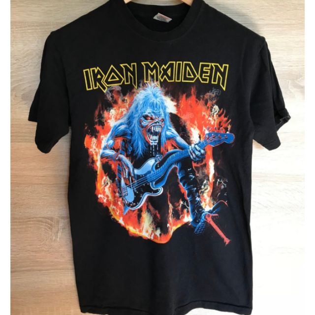 T shirt iron hot sale maiden official