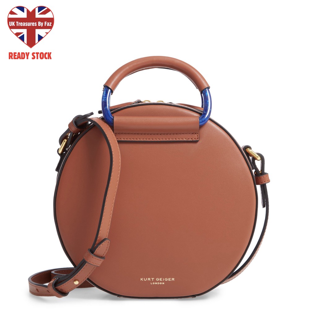 KURT GEIGER Leather Crossbody Bag Shopee Malaysia