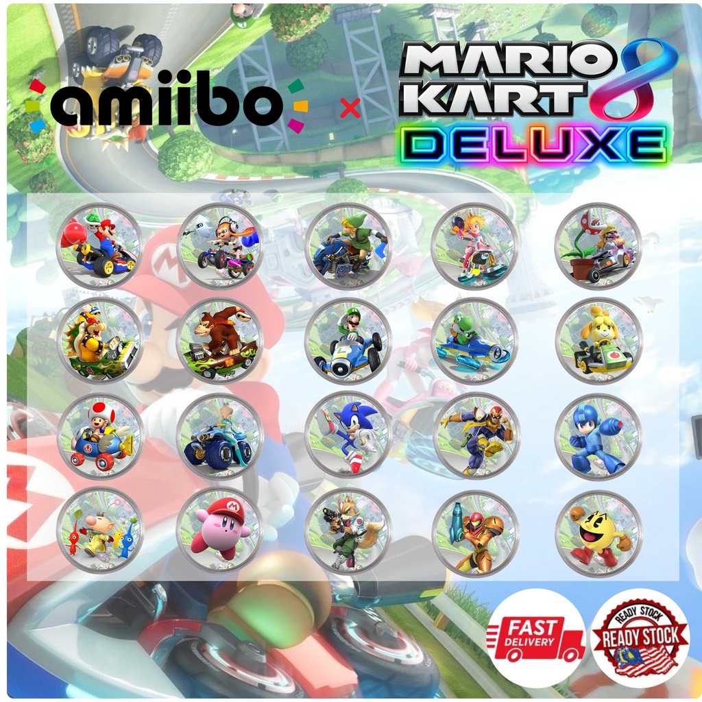 Mario kart deals 8 deluxe amiibo