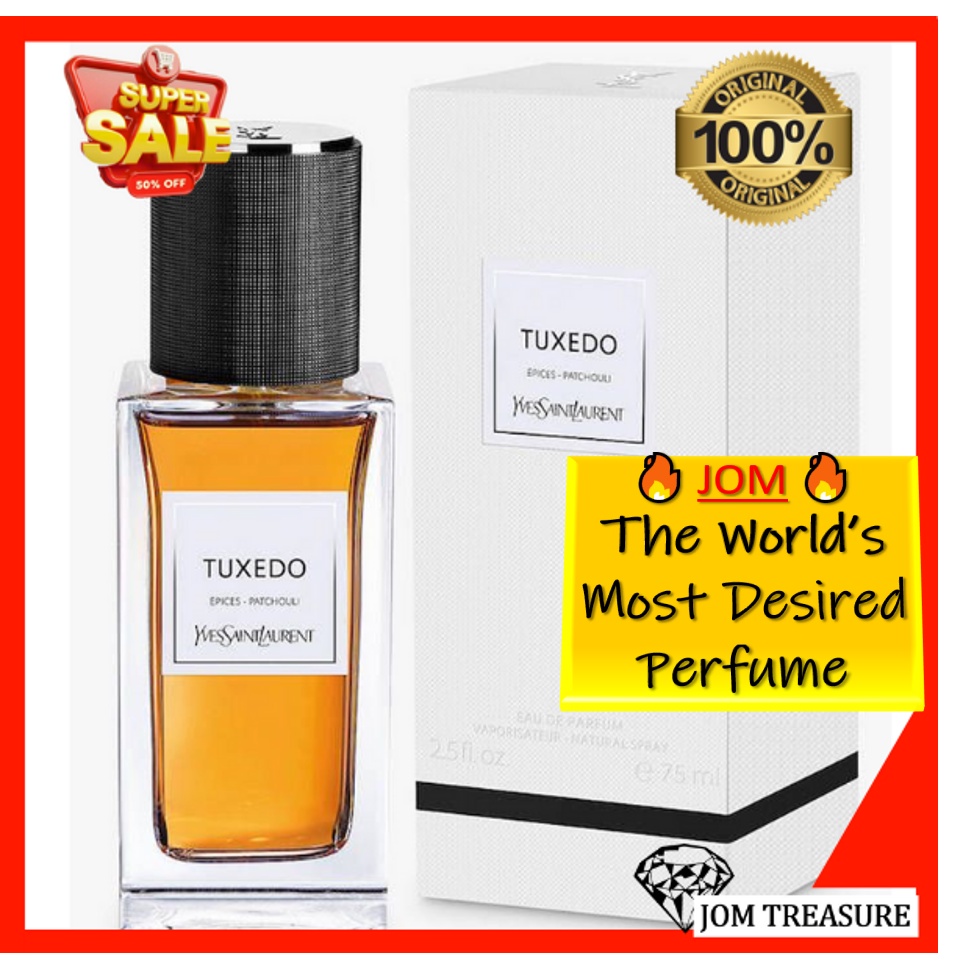 JOM YSL TUXEDO EDP 75ML for women and men ORIGINAL perfume