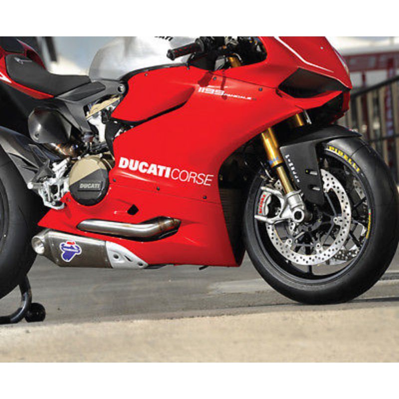 2 x DUCATI CORSE side fairing stickers - 38cm | Shopee Malaysia