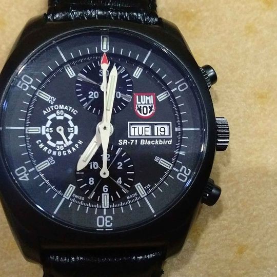 Luminox blackbird best sale