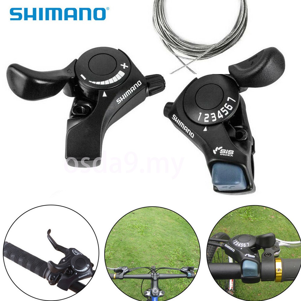 Shimano SL TX30 3 6 7 18 21 Speed MTB Mountain Bike Thumb Gear Shift Lever Set