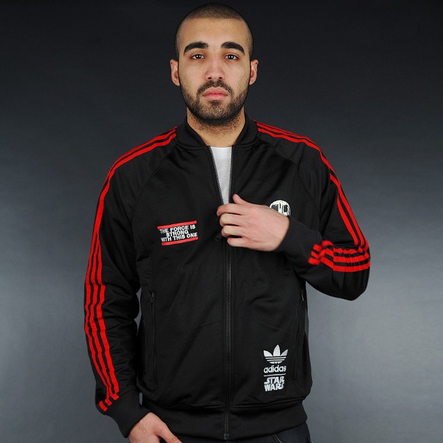 Adidas star wars track sales jacket