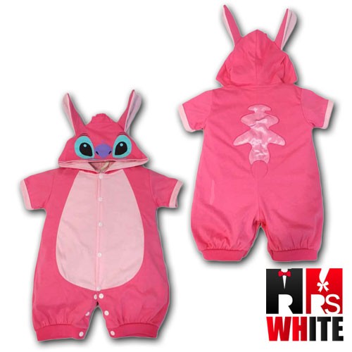 Pink stitch hot sale baby costume