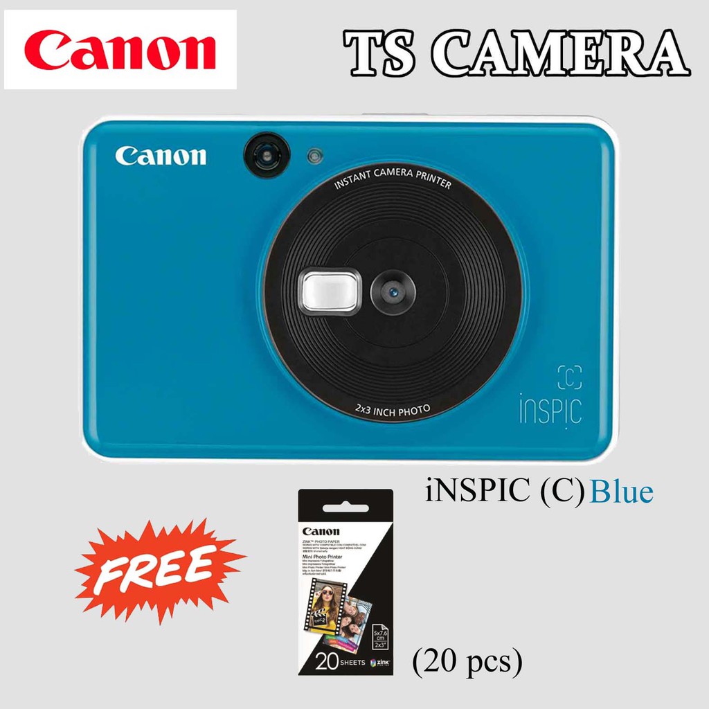 CANON iNSPIC c INSTANT CAMERA PRINTER CV 123A Shopee Malaysia