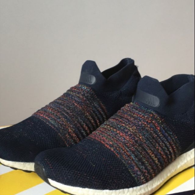 adidas ultra boost laceless navy